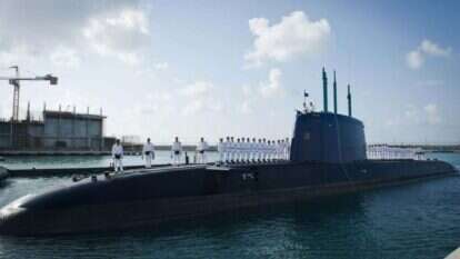 צוללת 109 בבסיס חיל הים בחיפה | דובר צה''ל