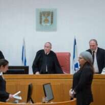 דיון בבית הדין הרבני בישראל בתיק עגונה בשנת 2017. אילוסטרציה. | Flash 90