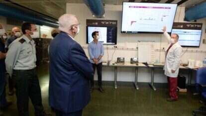 הנשיא ריבלין מבקר בבית החולים רמב"ם בחיפה, החודש. | מארק ניימן, לע"מ