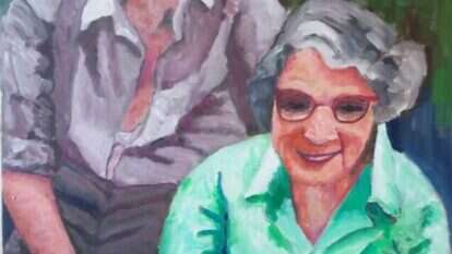 ג'ני קין, "המון שנים ביחד", אקריליק, 2019