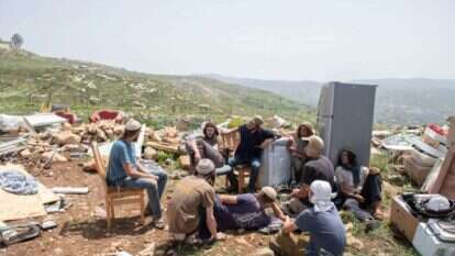 גבעת קומי אורי ביצהר אחרי פינוי. למצולמים אין קשר לכתבה | שריה דיאמנט, פלאש 90