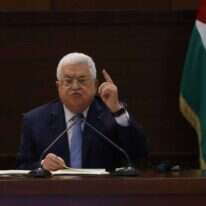 אבו־מאזן. | EPA