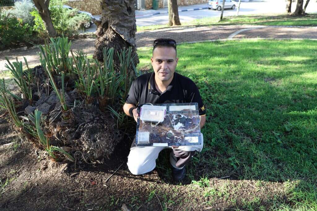 אפילו צינור הגומי כורסם. תומר לו והטרמיטריום. | יעל (פרוינד) אברהם