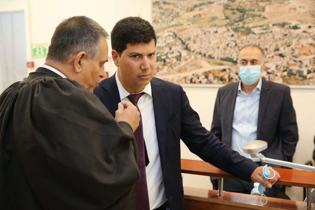 עורכי דינו של נתניהו בפתיחת משפטו, מאי 2020. | עמית שאבי