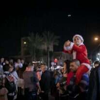 המחבר חי כבן המיעוט הנוצרי בתוך המיעוט הערבי במדינת ישראל היהודית. חג המולד ביפו, 2017. | מרים אלסטר, פלאש 90