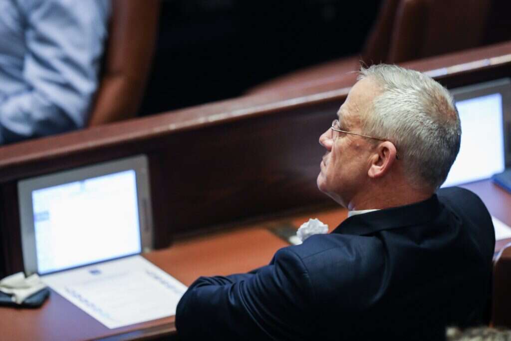 בני גנץ. | נועם ריבקין פנטון, פלאש 90