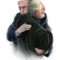 סולימאני מקדם את בואו של מוחסן פחריזאדה באיור שפרסם מנהיג איראן חמינאי