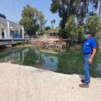 סכר דגניה, בסוף אפריל. | יאיר קראוס