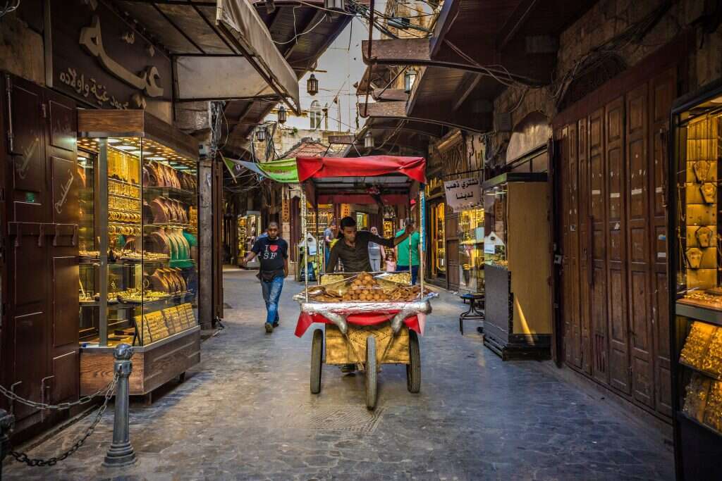 השוק בטריפולי, לבנון. | שאטרסטוק