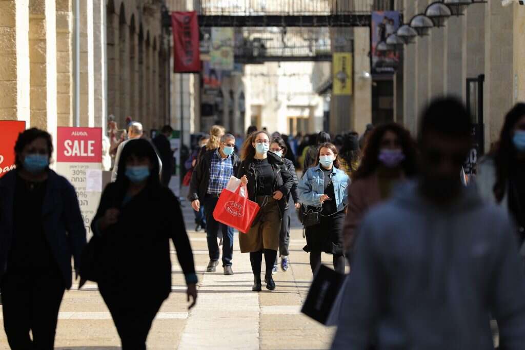מרכז הקניות ממילא בירושלים, בסוף נובמבר. | EPA