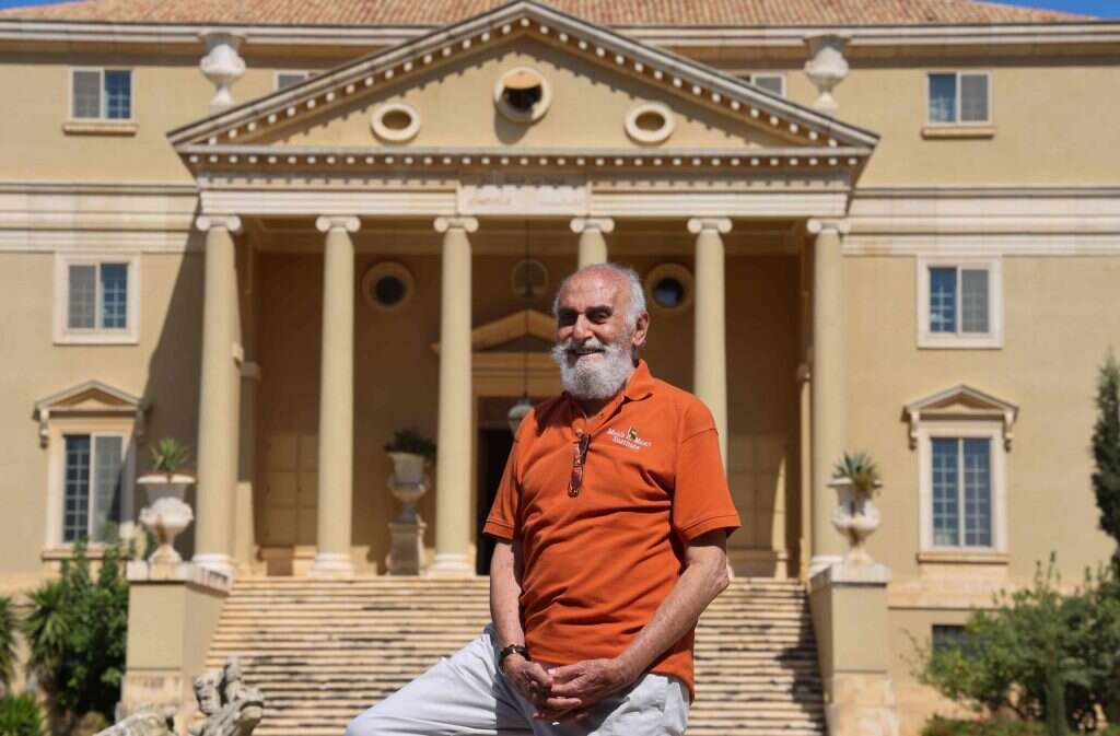 המיליארדר משכם, מוניב אלמסרי. | AFP