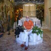 המיליארדר משכם, מוניב אלמסרי. | AFP