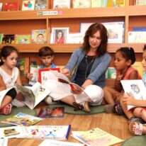 ללי שמר, בתה של נעמי שמר, בגן ילדים בנתניה. | קרן גרינספון ישראל