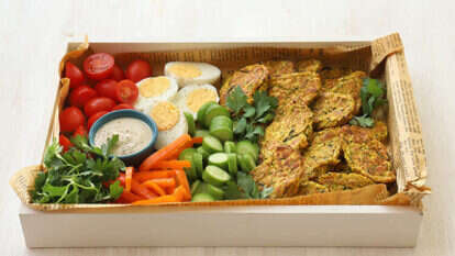 לביבות זוקיני וכרובית. | אפרת ליכטנשטט לביבות זוקיני וכרובית. | אפרת ליכטנשטט