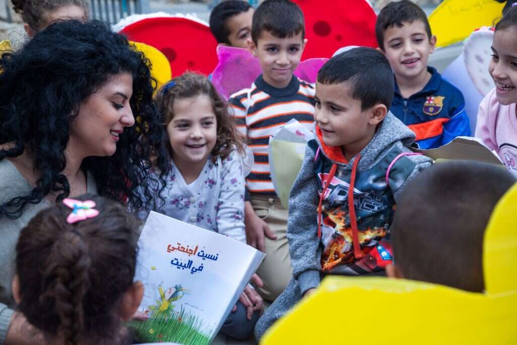 "ספריית העששית". גן ילדים במגזר הערבי. | קרן גרינספון ישראל