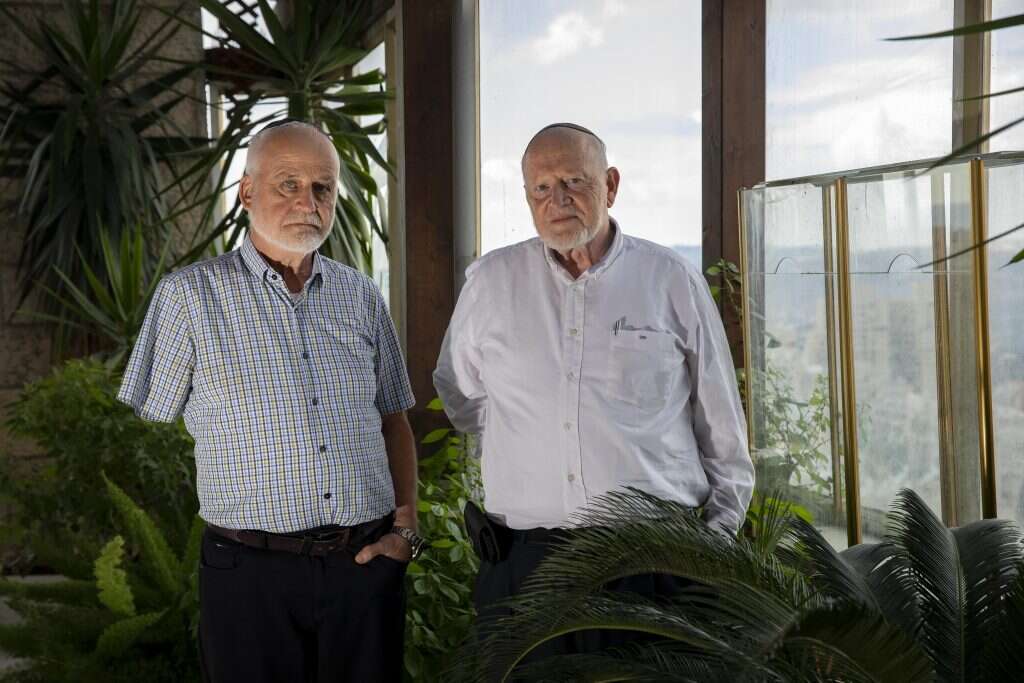 שלום וסרטייל ואביחיל פלד. | אוליבייה פיטוסי, פלאש 90