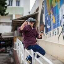 עבודה עצמית בעזרת משחקים. טיפול באמצעות משקפי מציאות מדומה. | יונתן זינדל, פלאש 90