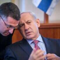 נתניהו וסער, 2012. | נועם מושקוביץ