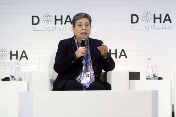 חנאן עשראווי. | AFP