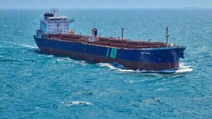 מכלית של חברת BW Rhine. | AP מכלית של חברת BW Rhine. | AP