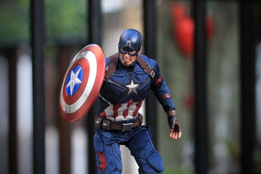 מכור לקומיקס. קפטן אמריקה. | שאטרסטוק