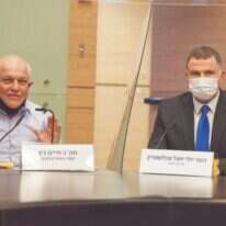 כץ (משמאל) ושר הבריאות יולי אדלשטיין. | דני שמטוב - דוברות הכנסת