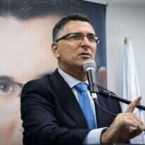 גדעון סער בכנס פעילי הליכוד בשנה שעברה. | אורן בן חקון