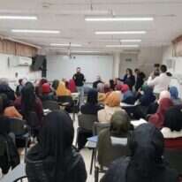 סטודנטיות בדואיות בלימודי סיעוד בבית החולים ברזילי באשקלון, 2018