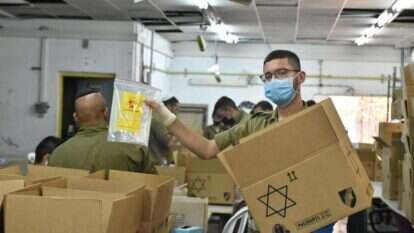 מתכוננים לחיסונים. | דובר צה"ל