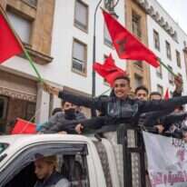 חגיגות במרוקו השבוע לאחר שארצות הברית אימצה מפה רשמית חדשה של מרוקו הכוללת את השטח השנוי במחלוקת במערב סהרה. | AFP