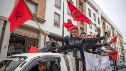 חגיגות במרוקו השבוע לאחר שארצות הברית אימצה מפה רשמית חדשה של מרוקו הכוללת את השטח השנוי במחלוקת במערב סהרה. | AFP