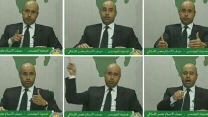 סיף אל־אסלאם קדאפי. | AFP