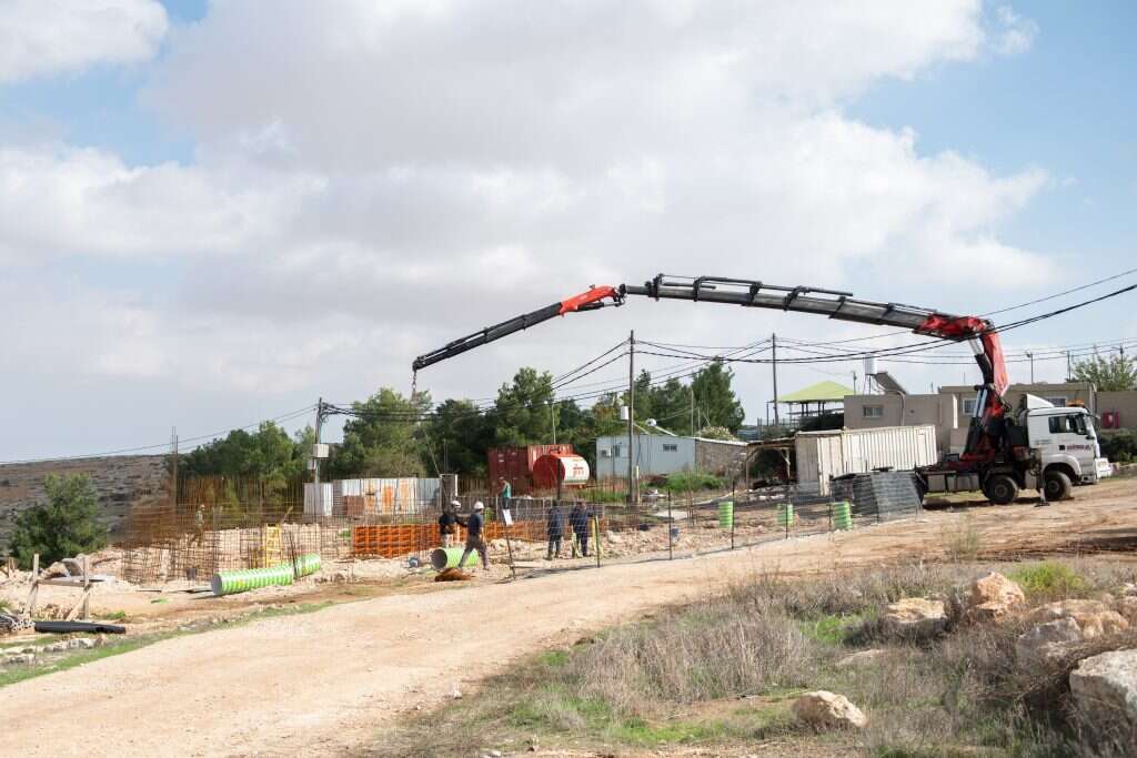 היישוב הצעיר אביגיל בדרום הר חברון. | שריה דיאמנט