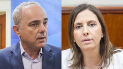 גילה גמליאל ויובל שטייניץ. צילומים: מארק ישראל סלם