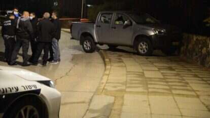 זירת האירוע בערד. | דודו גרינשפן