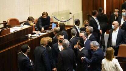 מליאת הכנסת רגע לפני פיזורה, השבוע. | דוברות הכנסת, דני שם־טוב