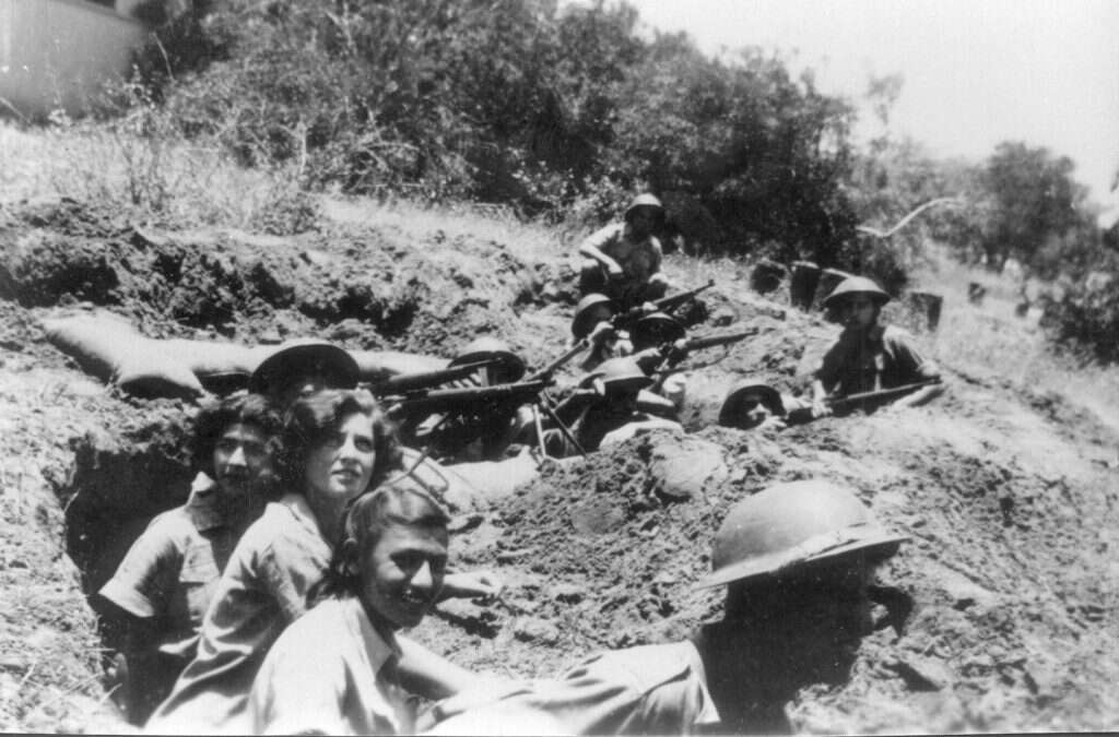 לוחמים במלחמת העצמאות. באדיבות אוצר תמונות הפלמ"ח