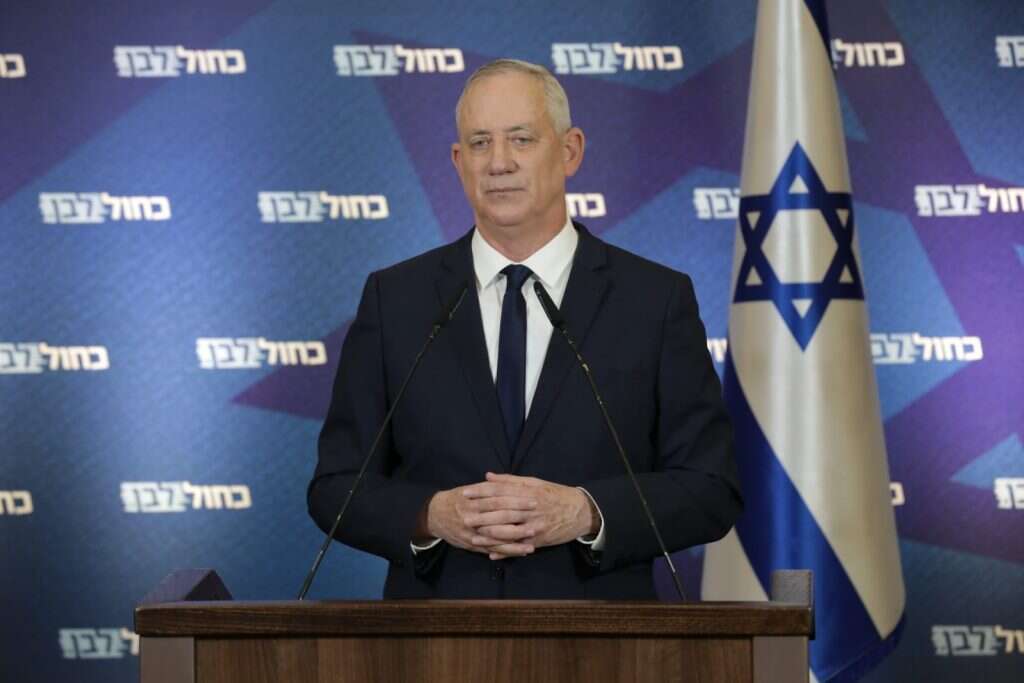 בני גנץ נואם אחרי פרישת ניסנקורן. | אלעד מלכה בני גנץ נואם אחרי פרישת ניסנקורן. | אלעד מלכה