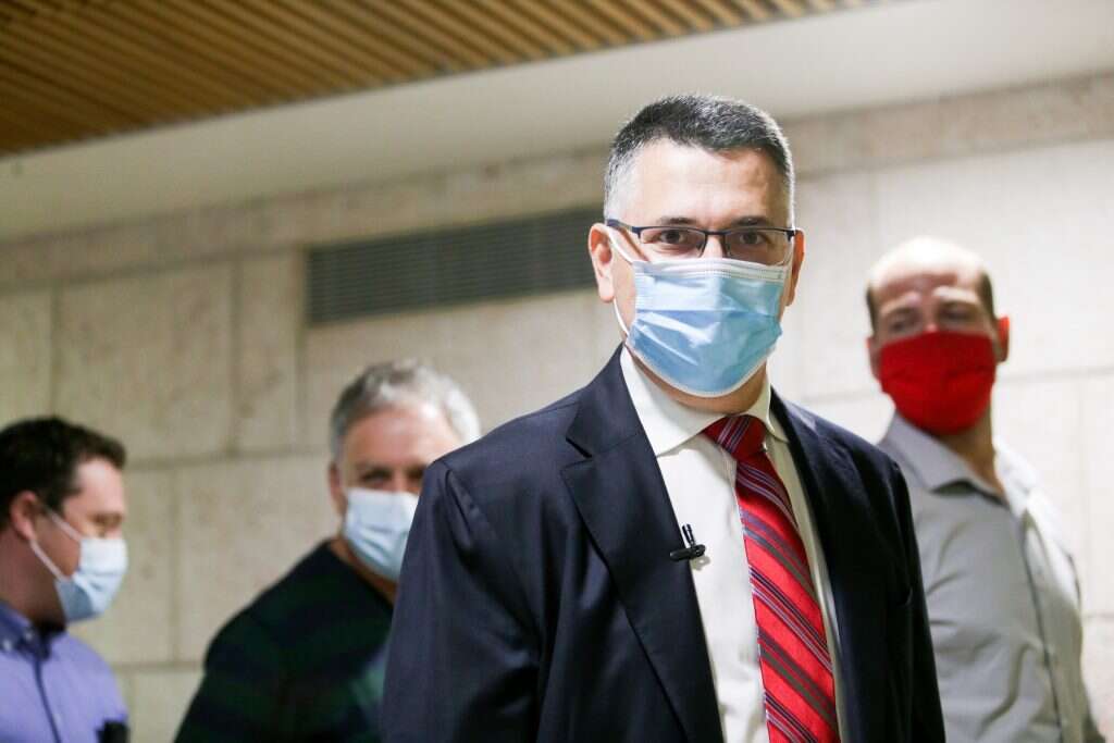 גדעון סער, לפני כשבועיים. | אורן בן־חקון