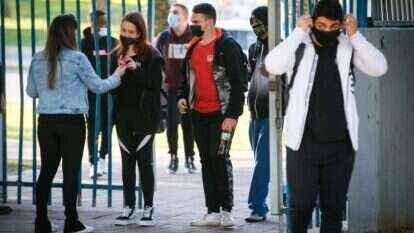 תלמידים בימי הקורונה. למצולמים אין קשר לכתבה. | פלאש 90