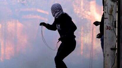יידוי אבנים ביהודה ושומרון. אילוסטרציה. | AFP