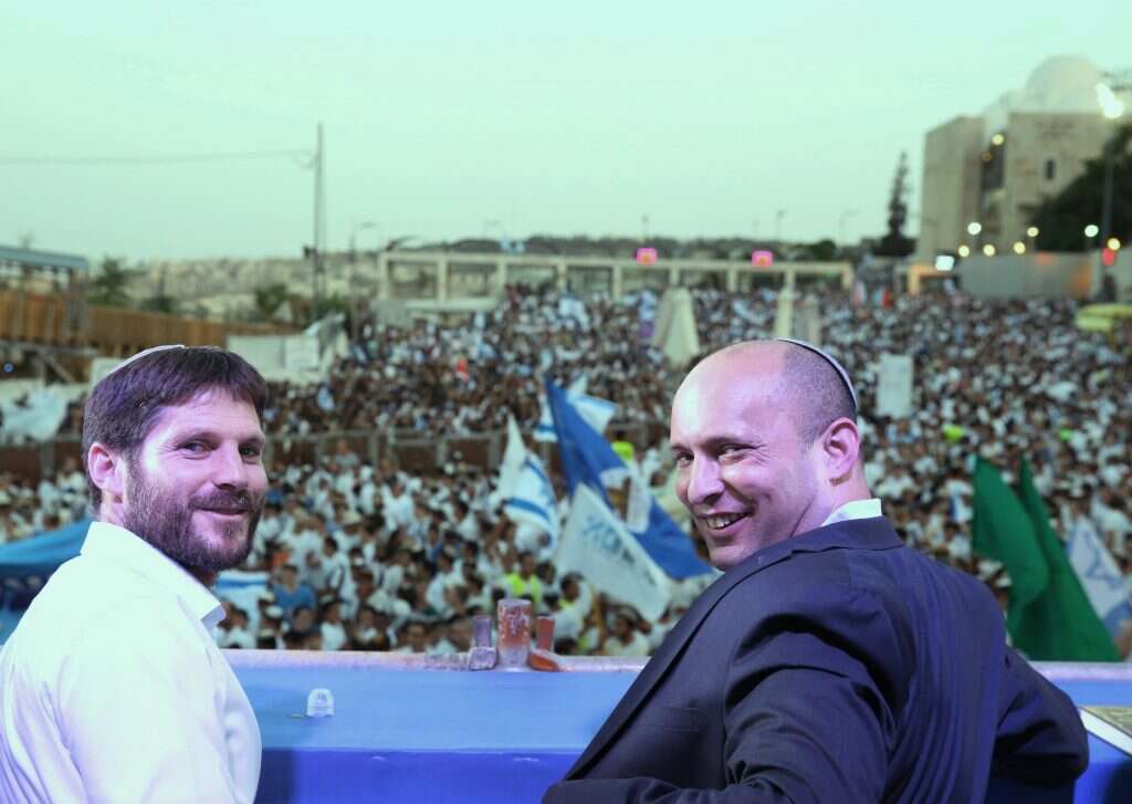 בנט וסמוטריץ' ב־ 2016 . מחיר תחזוקת הגשר. | מרים צחי