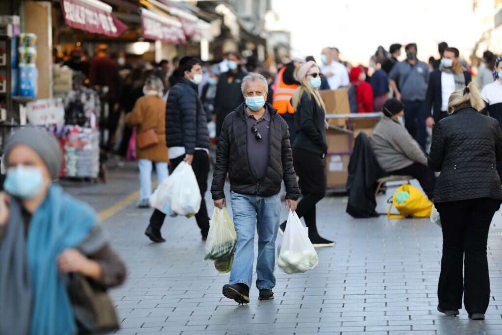 שוק מחנה יהודה. | EPA
