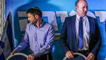 נפתלי בנט ובצלאל סמוטריץ'. | אורן בן חקון