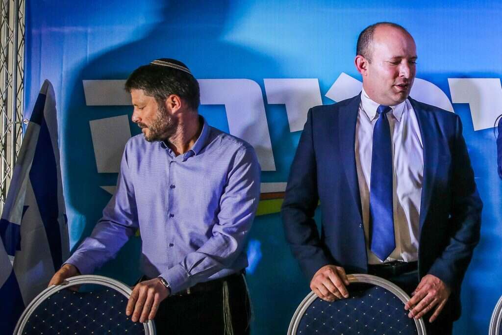 נפתלי בנט ובצלאל סמוטריץ'. | אורן בן חקון