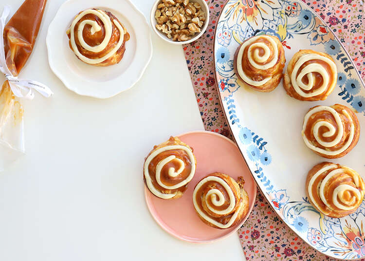שבלולי פטיסייר וקרמל מלוח. | אפרת ליכטנשטט