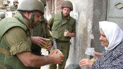 חיילי צה"ל בג'נין במסגרת מבצע "חומת מגן", 2002. | דובר צה"ל