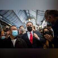 שר האוצר ישראל כץ בשוק מחנה יהודה, נובמבר 2020. | יונתן זינדל, פלאש 90