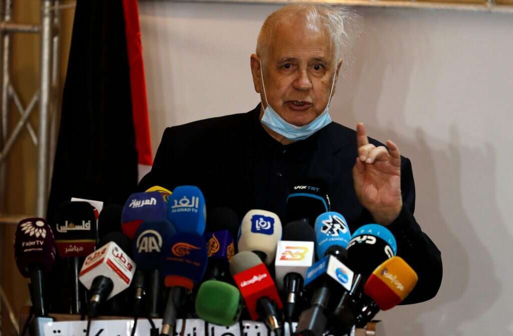 חנא נסיר, יו"ר ועדת הבחירות ברשות הפלסטינית. | AFP