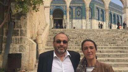 ז'ק קופפר ובתו נילי נאורי בהר. | באדיבות המשפחה